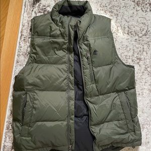 Timberland Green Puffer Vest